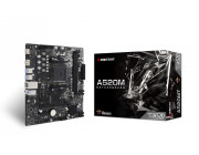 BIOSTAR A520MT, Socket AM4, AMD A520, Dual 2xDDR4-4933, APU AMD graphics, HDMI, DP, 1xPCIe X16, 4xSATA3, RAID, 1xM.2 Slot,  2xPCIe X1, ALC897 HDA, GbE LAN, 1xUSB-C 3.2 Gen2 header, 4xUSB3.2, mATX